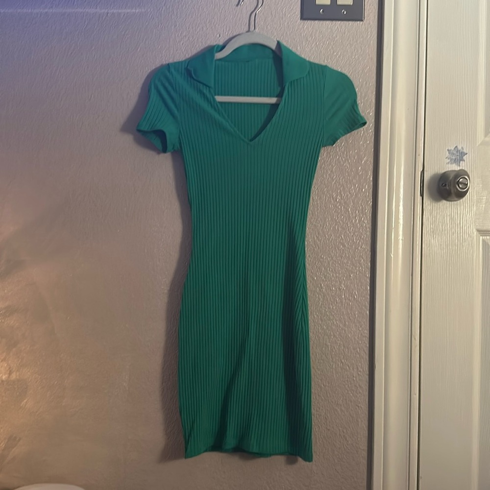 Green dress